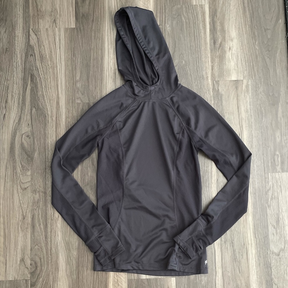 Fabletics Dark Grey Athletic Jacket/Pullover - image 2